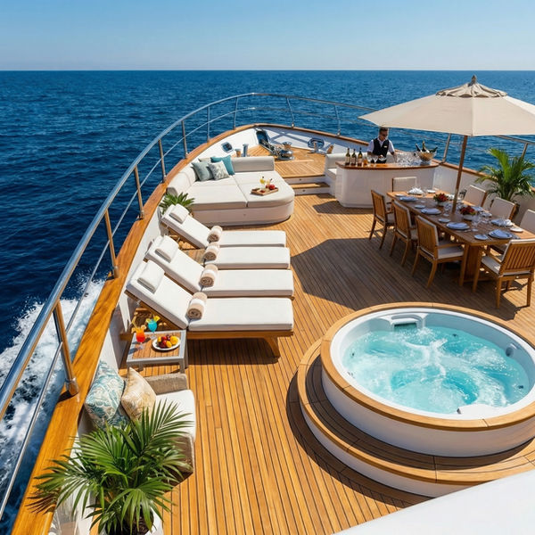 Yacht deck